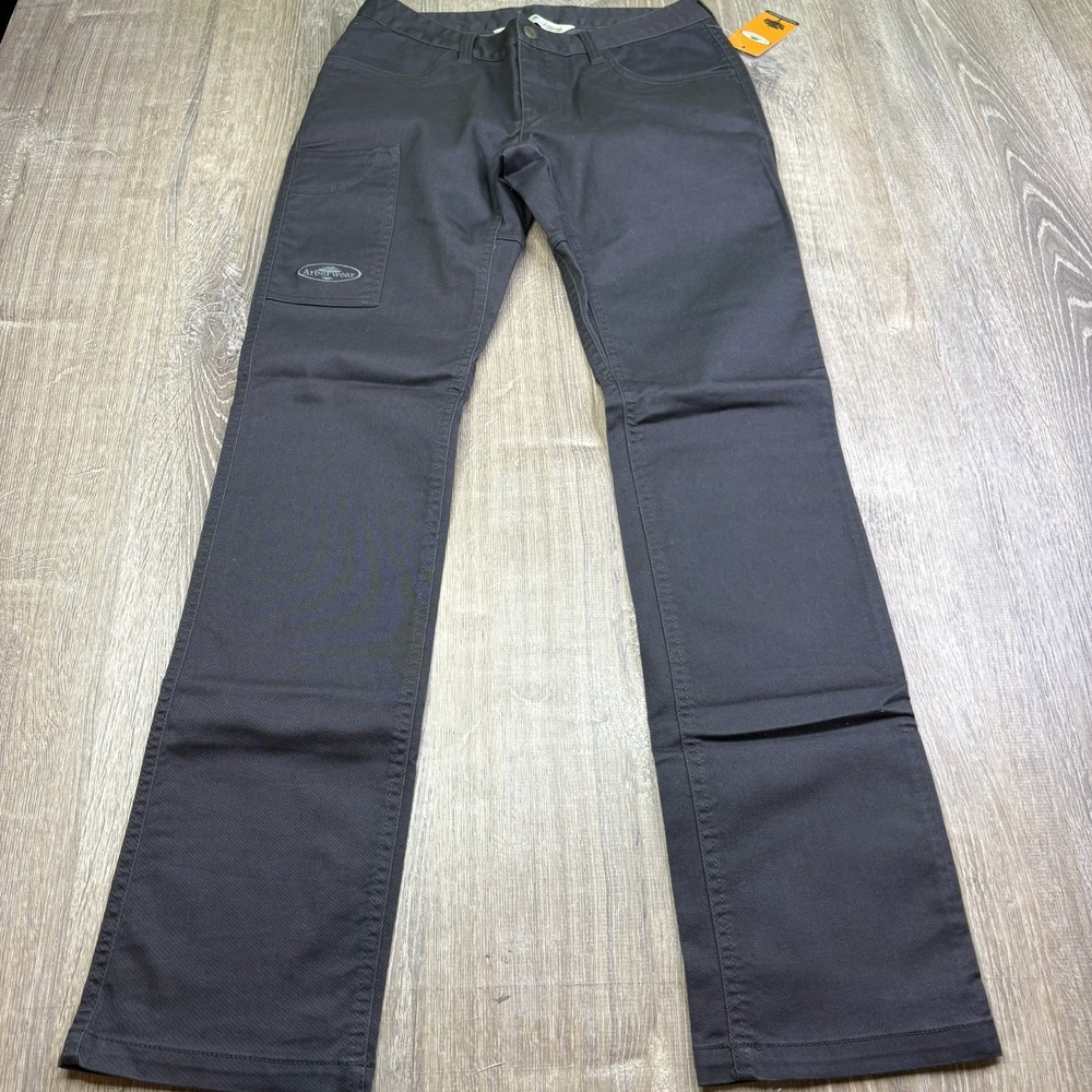 NWT Arborwear Original Tree Climbers Womens Gray Ground Flex Pants Size 4WX32L